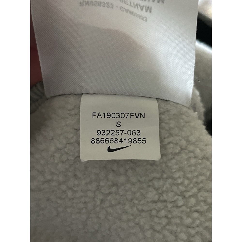Nike Dri-Fit Youth Boys Size S Training Pants Fleece Lined Grey Sweats - Picture 6 of 7